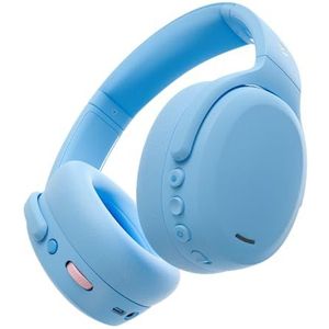 Skullcandy Crusher ANC 2 Over-Ear Noise Canceling Wireless Headphones with Sensory Bass, 50 Hr Battery, Skull-iQ, Alexa Enabled, Microphone, Works with Bluetooth Devices - Preppy Summer