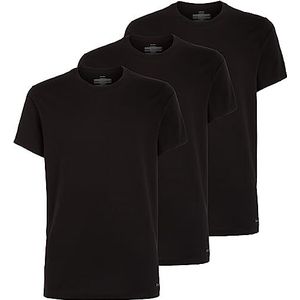 Calvin Klein Heren T-shirts met korte mouwen (verpakking van 3, zwart (zwart), M