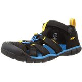 KEEN Seacamp 2 CNX Sandalen voor kinderen, uniseks, Zwart Keen Geel, 29 EU