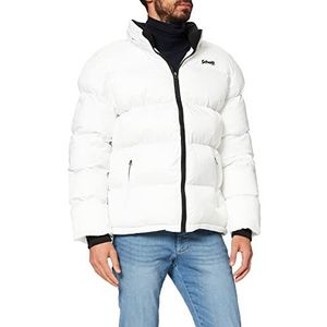 Schott NYC Idaho Uniseks donsjack, Wit, L