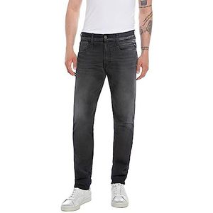 Replay Anbass Slim fit Jeans voor heren, 098 Black, 36W x 36L