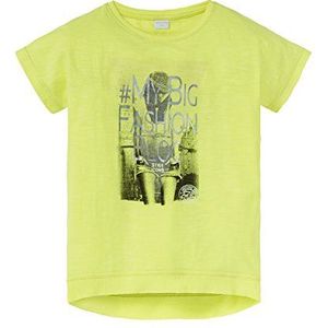 Schiesser Fashion Blog ronde hals T-shirt voor meisjes, geel (600), 116 cm