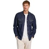Pepe Jeans - PM308586BC3 - Overhemd - Donkerblauw - Katoen - Casual