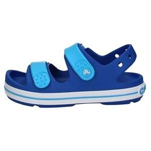 Crocs Crocband Cruiser K sandalen, Blue Bolt/Venetian Blue, 34 EU, blauw (Blue Bolt Venetian Blue), 34 EU