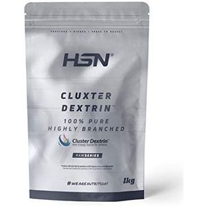 HSN Dextrine Cluster (Cyclodextrines) | Koolhydratenshake voor superieure prestaties en optimaal herstel, suikervrij | Veganistisch, glutenvrij, lactosevrij, smaakvrij, 1000 g