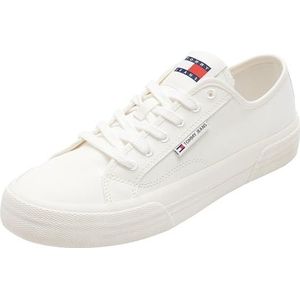 Tommy Jeans - Lage Sneakers - Wit - Duurzaam Katoen