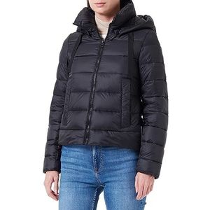 Marc O'Polo Dames 308085170129_990_44 WOVEN Outdoor JACKETS, zwart, 44 EU, zwart, 44