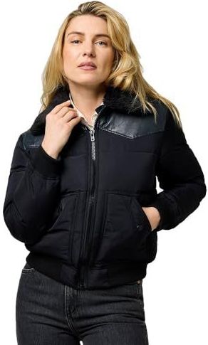 Wrangler - Western PUFFER - Zwart - Jack