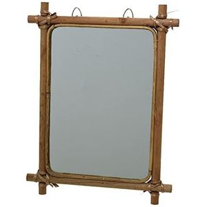 Vintage spiegel, rechthoekig, 38 x 29 x 2 cm