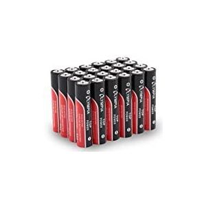 Olympia Top Power 1,5 volt, alkalinebatterijen, AAA, mignon, 24 stuks in de doos, ideaal voor zaklampen, afstandsbedieningen, controllers en speelgoed