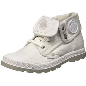 Palladium BGY Low LP MTL K Sneakers voor kinderen, uniseks, Wit D37 White Lunar Rok, 35 EU