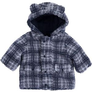 Chicco, Babyjas met capuchon, met moderne en modieuze patronen, machinewasbaar, babykleding 0-24 maanden, kinderkleding, ontworpen in Italië, roze (2) 1M, 9 Maanden