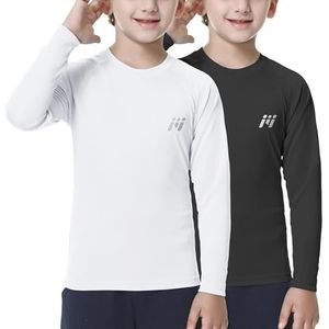 MEETWEE - Kids UV Shirt - Lange Mouw - Zwemshirt - SPF 50+ - Zonbescherming - Sneldrogend