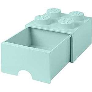 Lego - Opbergbox met Lade Brick 4 - Polypropyleen - Blauw