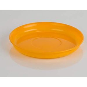 Kimmel Kinderbestek schotel onbreekbaar stapelbaar herbruikbaar plastic, oranje