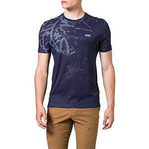 BOSS Heren T-shirt, Navy410, S