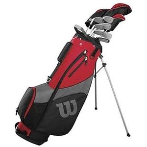 Wilson Pro Staff-SGI 1,3,5,6-S,P,B, GR/Golf/Black/Red IJzer, dames, meerkleurig (meerkleurig), eenheidsmaat