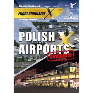 Polish Airports Complete X (FS X + Prepar3D Add-On), PC (PC DVD)