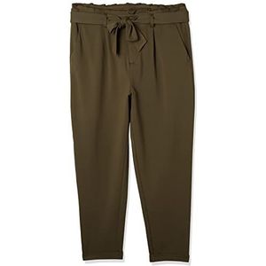 ONLY CARMAKOMA Cargoldtrash Life Easy Paperback Pant voor dames, groen (olive night), 42 NL