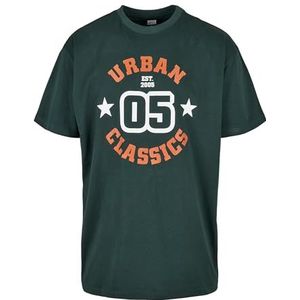 Urban Classics Heren College Print T-shirt