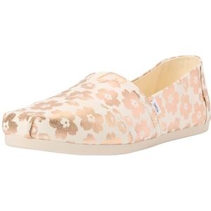 TOMS Alpargata Cloudbound instappers voor dames, Beige Folie Ojai Bloemenprint, 40 EU