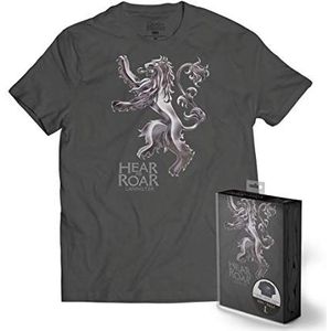 SD Toys T-Shirt Game of Thrones - Logo Lannister Métallique Noir Homme Taille L - 8435450216701