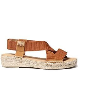 Espadrille voor dames van stretchstof- EIRE-TR Leer, 37 EU