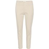 Capri Broeken - Geborduurde Zijzakken - Cropped - Brede Tailleband - Ritssluiting