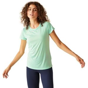 Regatta Fingal Edition T-shirts voor dames, Aqua Gebleekt, 46