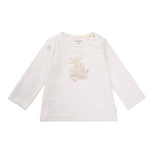 Noppies Baby Baby meisjes Tee Novato Long Sleeve Chest Print Trui, Pristine-N021, 62, Pristine - N021, 62 cm