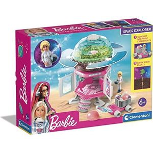 Clementoni 19302 Barbie ruimteonderzoeker experimenten voor kinderen, educatief speelgoed, cadeauset voor meisjes vanaf 6 jaar, meerkleurig