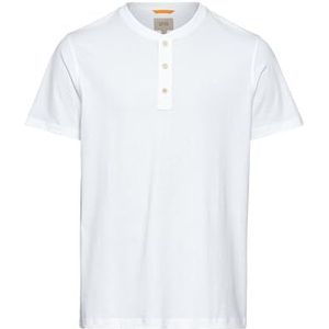 camel active Heren 4094749t04 T-Shirt, Broken White, S