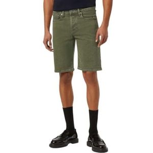 Scotch & Soda Heren Ralston Slim Fit Garment Dye Colours Denim Shorts, legergroen, 30W