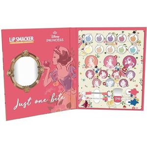Lip Smacker Sneeuwwitje The Prettiest Beauty Book, 25-delige Make-up Set Kinderen met Lipgloss, Lippenbalsems, Glinsterende Crèmes en Accessoires, in Schattig Boek-vormig Etui, Disney Princess Gifts