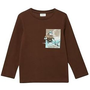 T-shirt - Lange Mouwen - Zachte Katoenen Jersey - Casual - Met Print