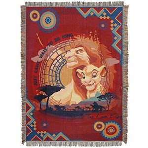 Disney Gooi deken, 100% polyester, om koning te zijn
