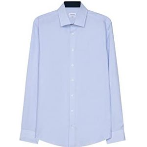 Seidensticker Men's X-Slim Fit shirt met lange mouwen, lichtblauw, 44, lichtblauw, 44