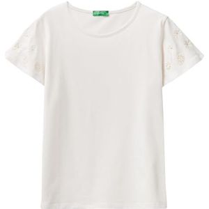 Undercolors of Benetton T-shirt voor dames, Crème 0Z3, XXS