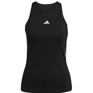 adidas Dames Techfit Racerback Training Tank Top, Black/White, S