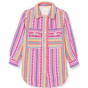 nascita Meisjeshemdjas shirt, meerkleurig roze, 122 cm