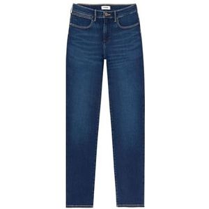 Wrangler Dames Straight Jeans, zwart, 29W x 30L