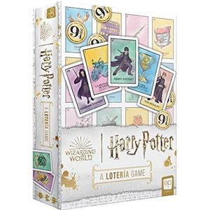 The OP USAopoly - Loteria: Harry Potter™ - Kaartspel - Bingo-Stijl Spel Met Aangepaste Illustraties En Illustraties Van Harry Potter-Films - Vanaf 4 jaar - Voor 2 tot 12 Spelers - Engelstalig