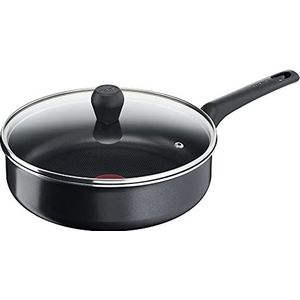 Tefal - Easy Cook & Clean - Hapjespan - Zwart - Ø24cm - Aluminium