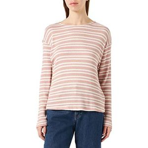 ONLY Dames Onlcody L/S Back Tie Top Cs JRS shirt met lange mouwen, Misty Rose/Stripes: lgm, XS