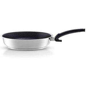 Fissler Adamant Premium/gecoate roestvrij stalen pan (Ø 20 cm) braadpan anti-aanbaklaag, krasbestendig - inductie