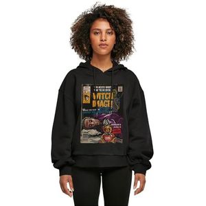 Merchcode - Ghost - Oversized Hoody - Zwart - 100% Katoen