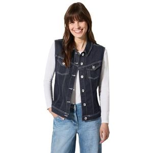 CECIL - Gilet - Denim - Katoenmix - Casual Look