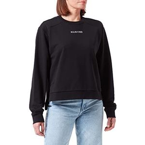 7 For All Mankind Dames Mankind Cotton Sweatshirt, zwart, M