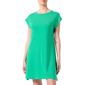 VERO MODA Dames Vmava Sl Knee Dress JRS Noos Keid, bright green, S