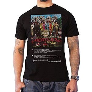 T-Shirt # M Black Unisex # Sgt Pepper